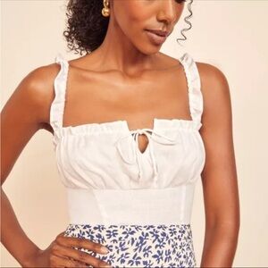 Reformation Linen Top